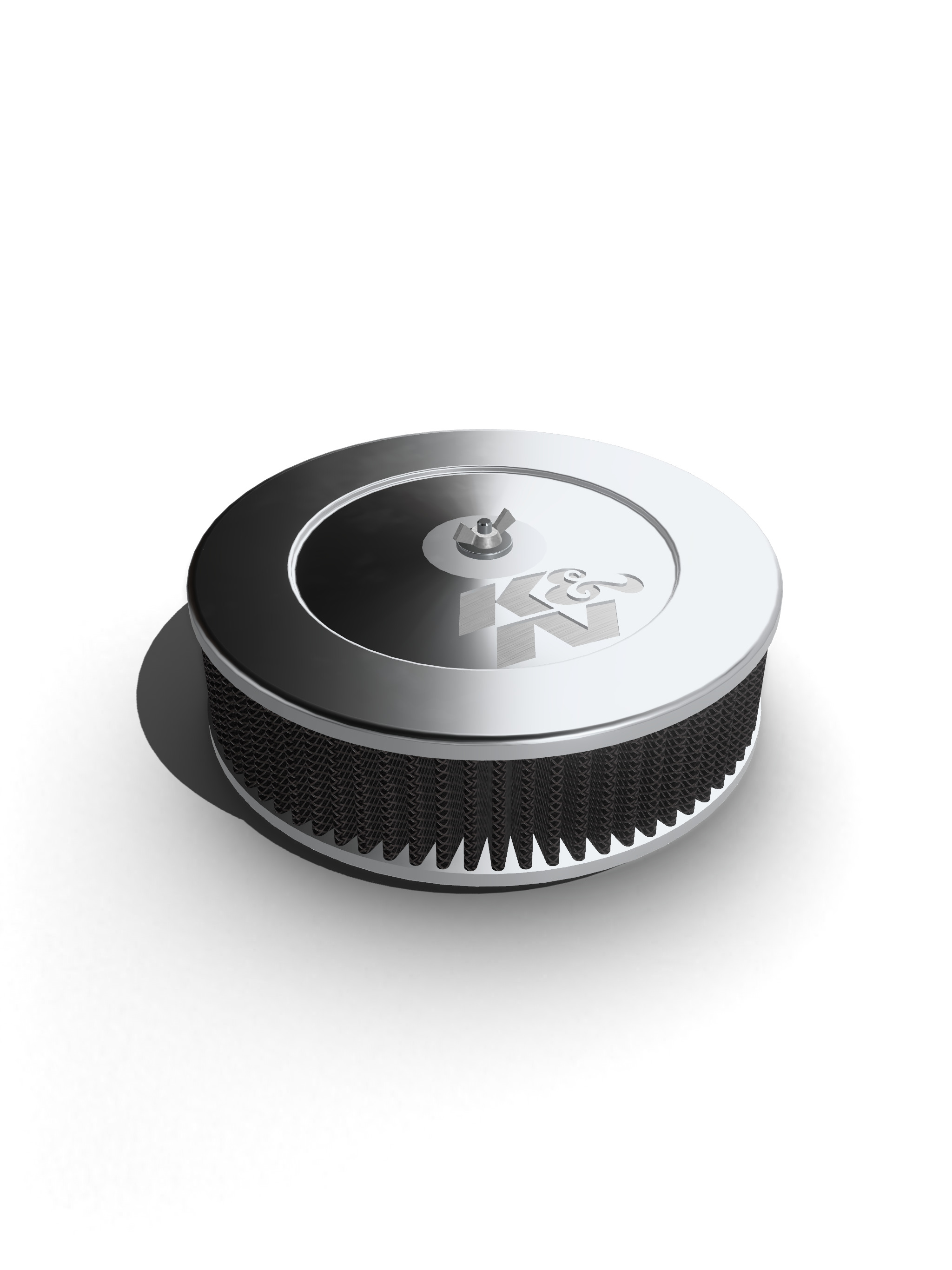 Air filter set x5 pieces 3D print model_13