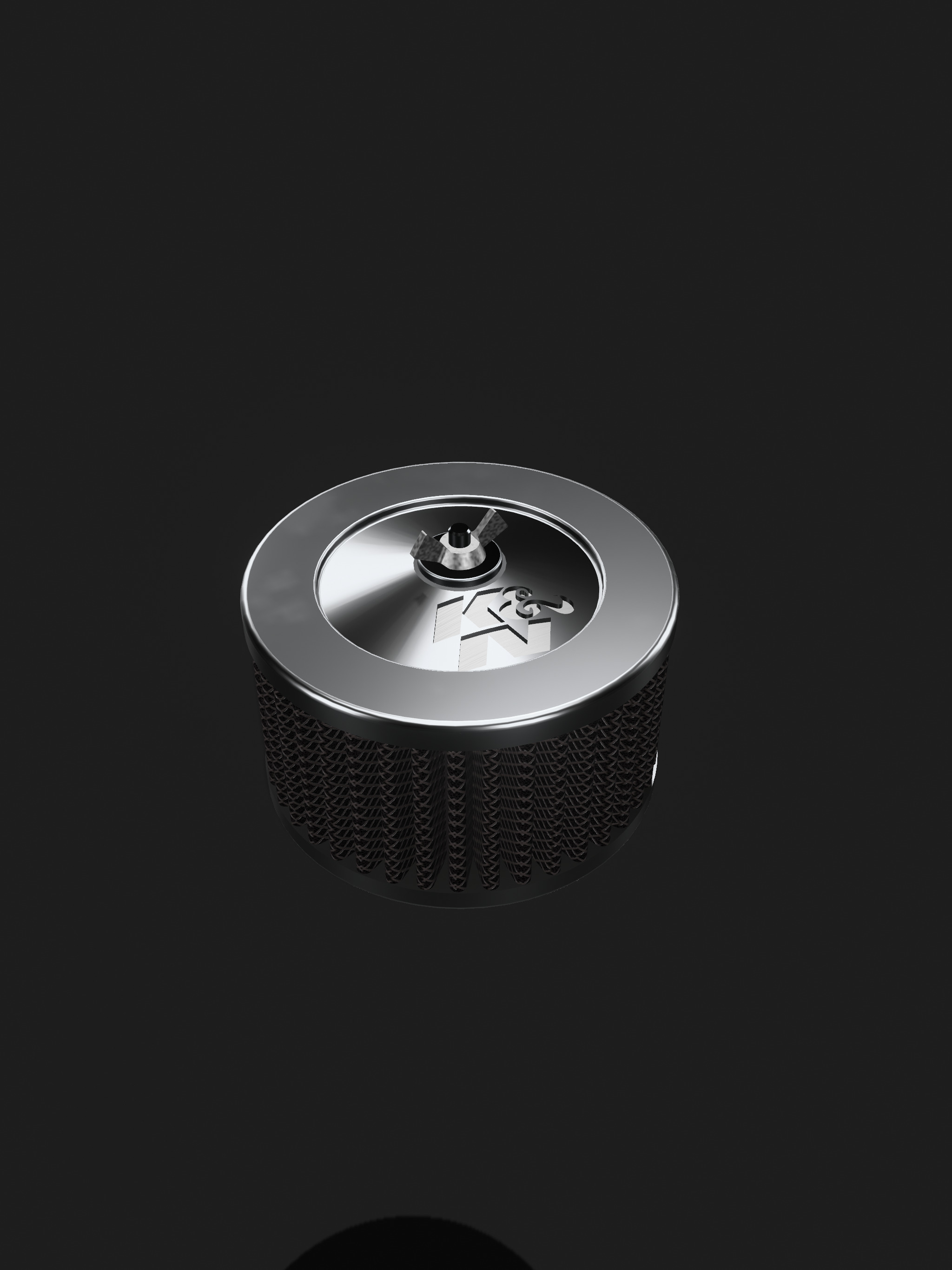 Air filter set x5 pieces 3D print model_1