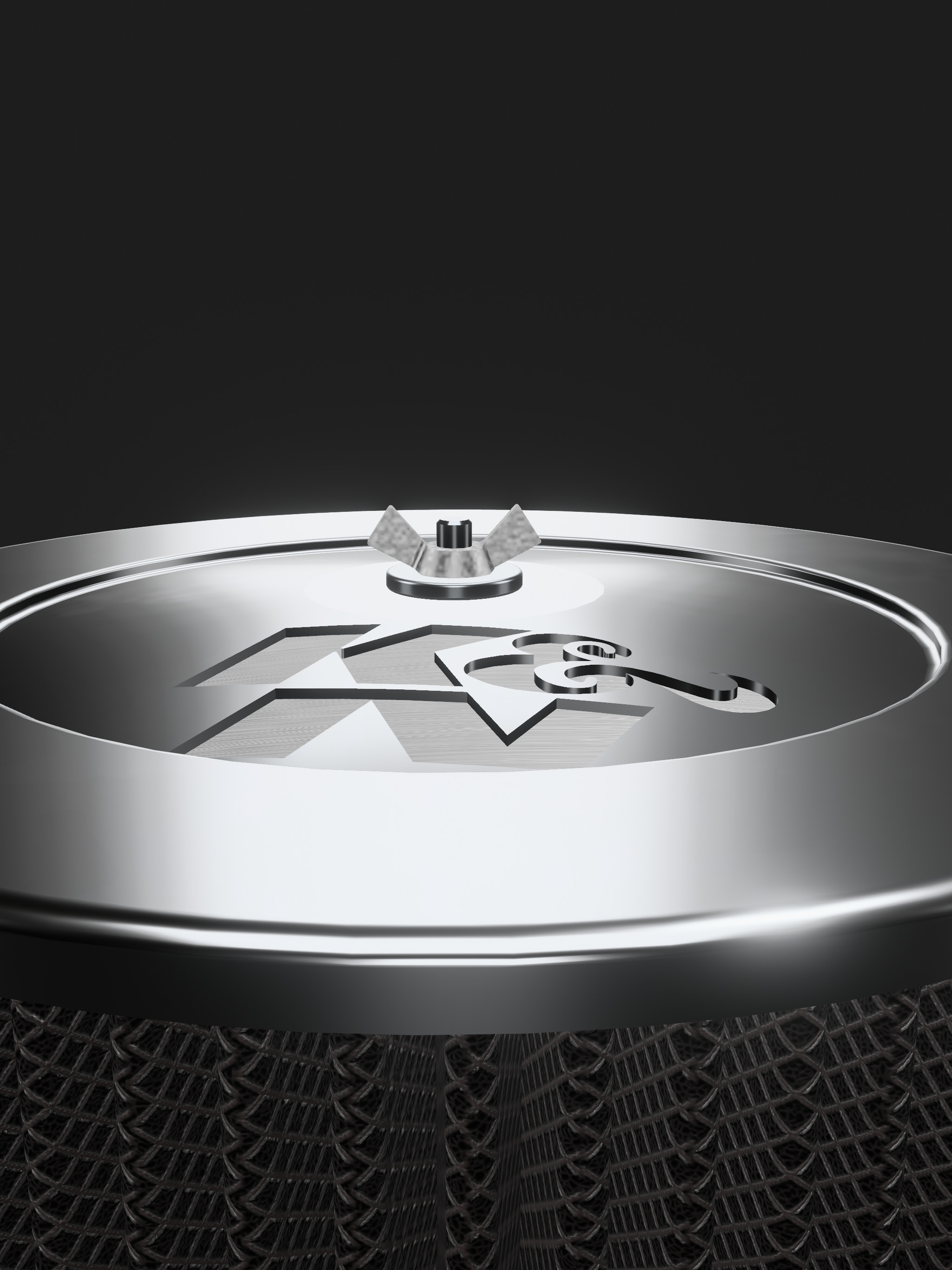 Air filter set x5 pieces 3D print model_11