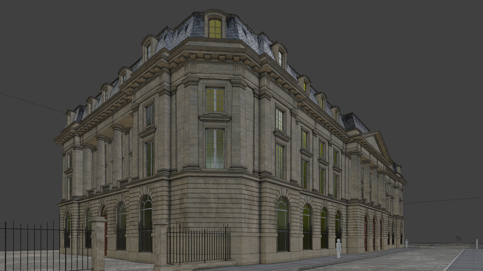 City Building III 3D model_15