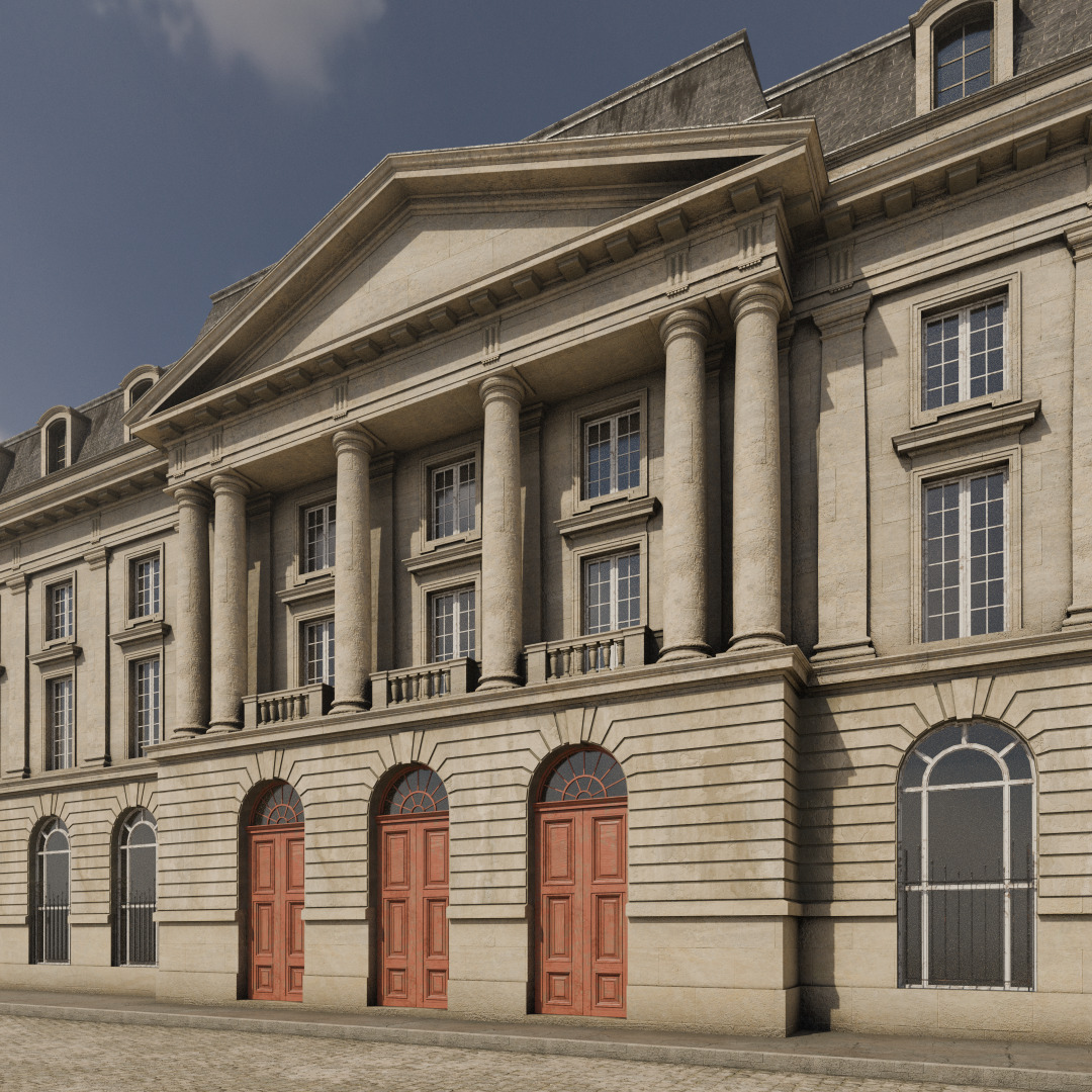 City Building III 3D model_9