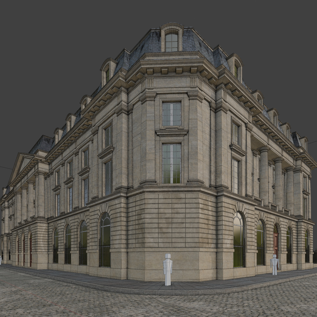 City Building III 3D model_20