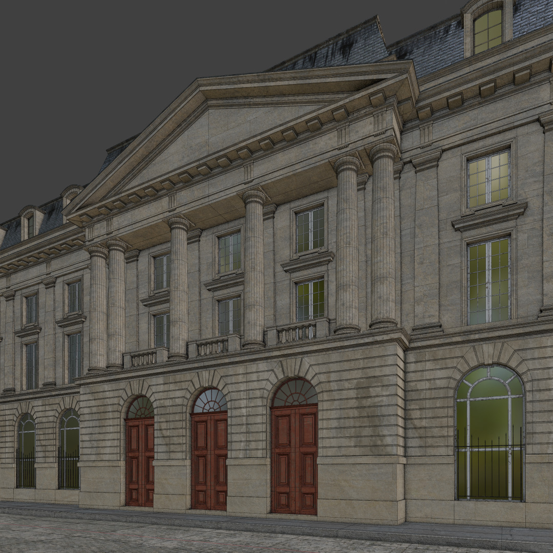 City Building III 3D model_22