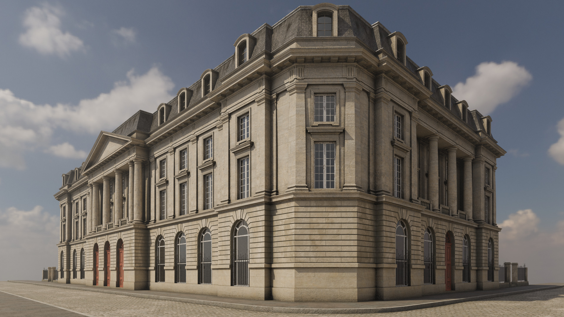 City Building III 3D model_1