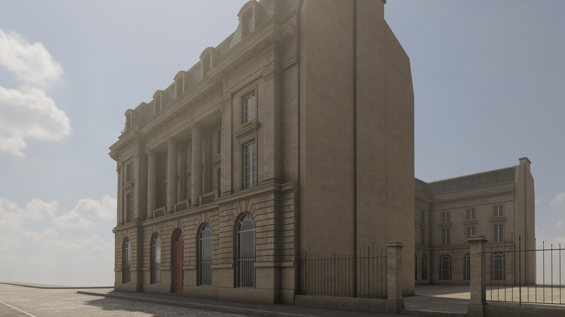 City Building III 3D model_5