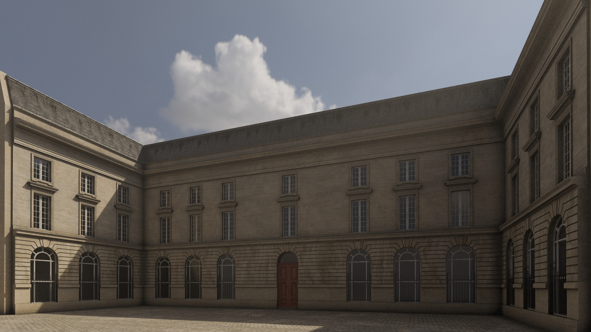 City Building III 3D model_6