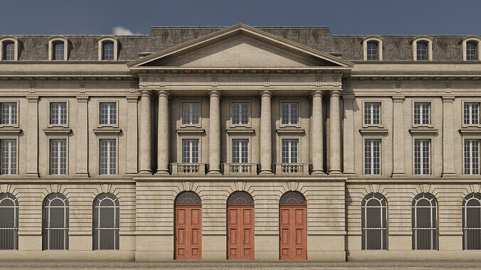 City Building III 3D model