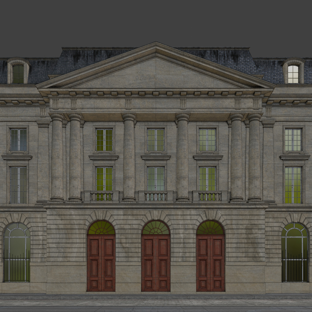 City Building III 3D model_23