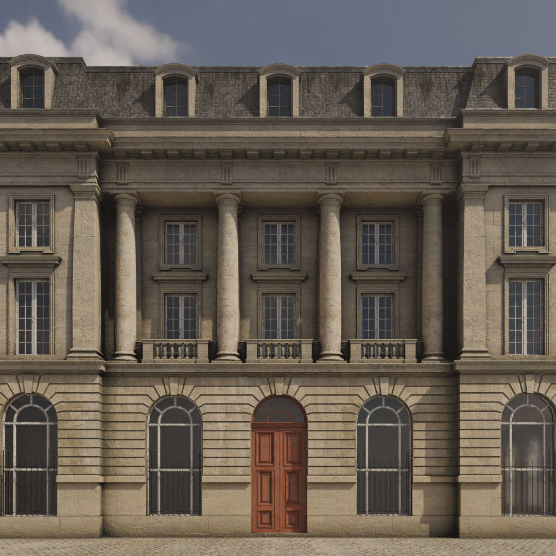 City Building III 3D model_11