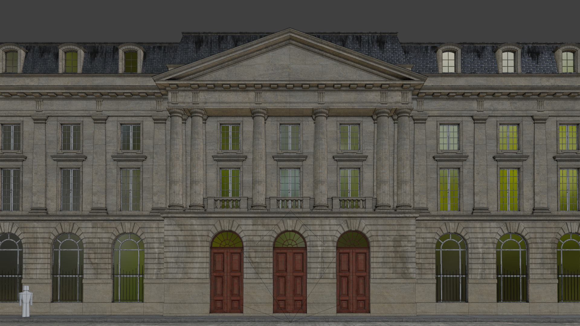 City Building III 3D model_13