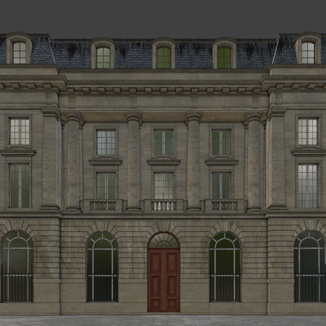 City Building III 3D model_24