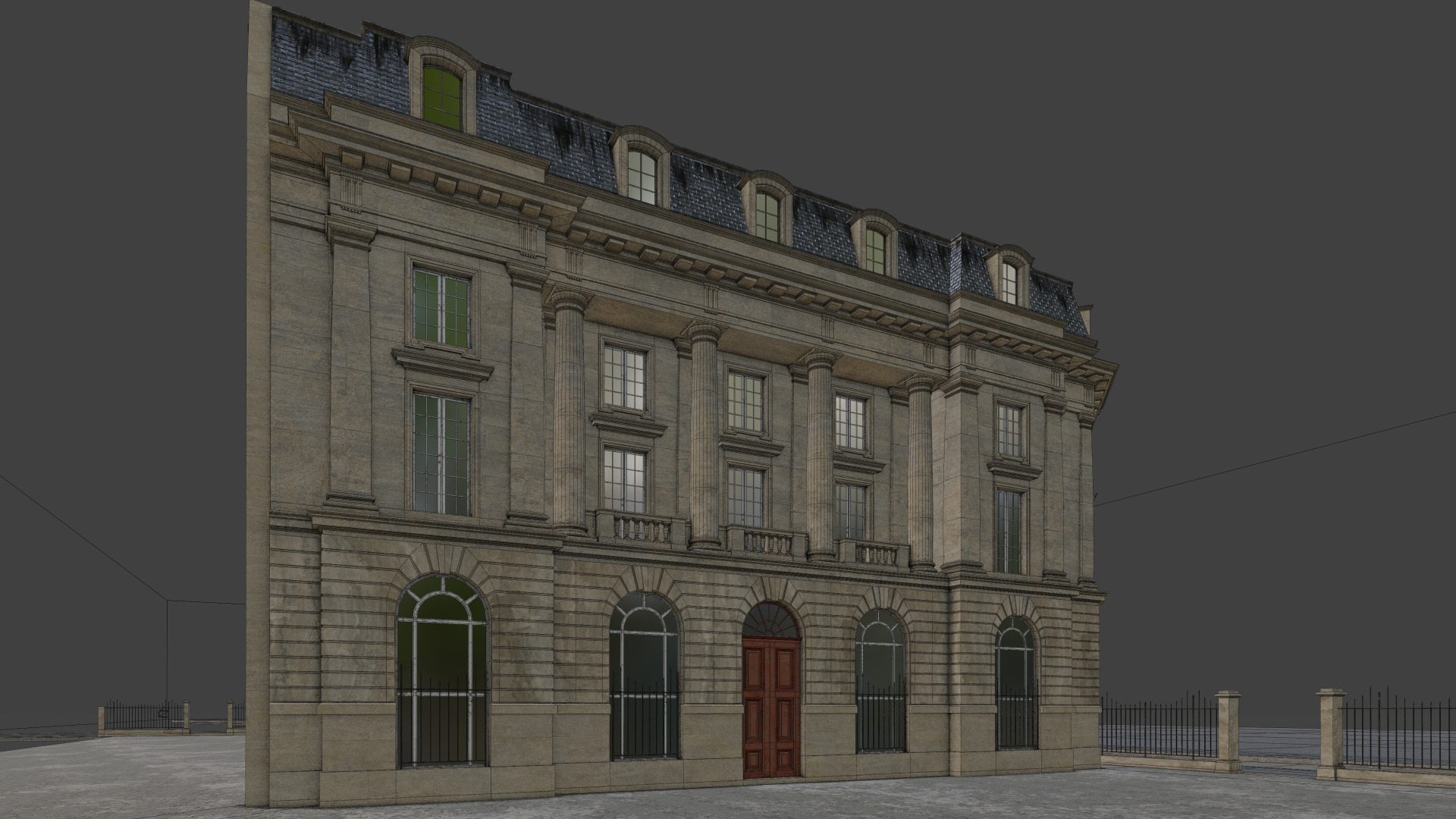City Building III 3D model_17