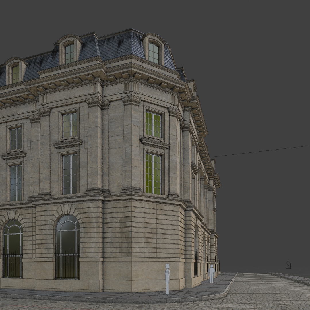 City Building III 3D model_25