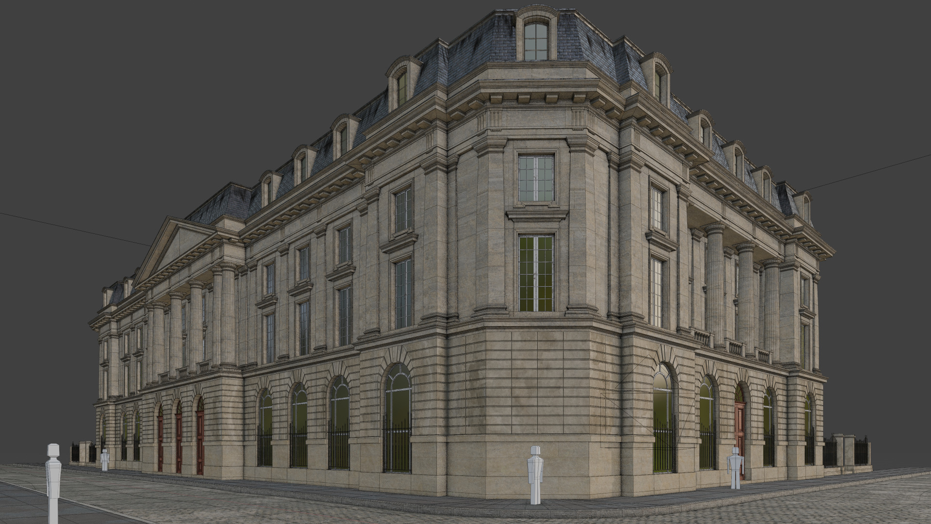 City Building III 3D model_14
