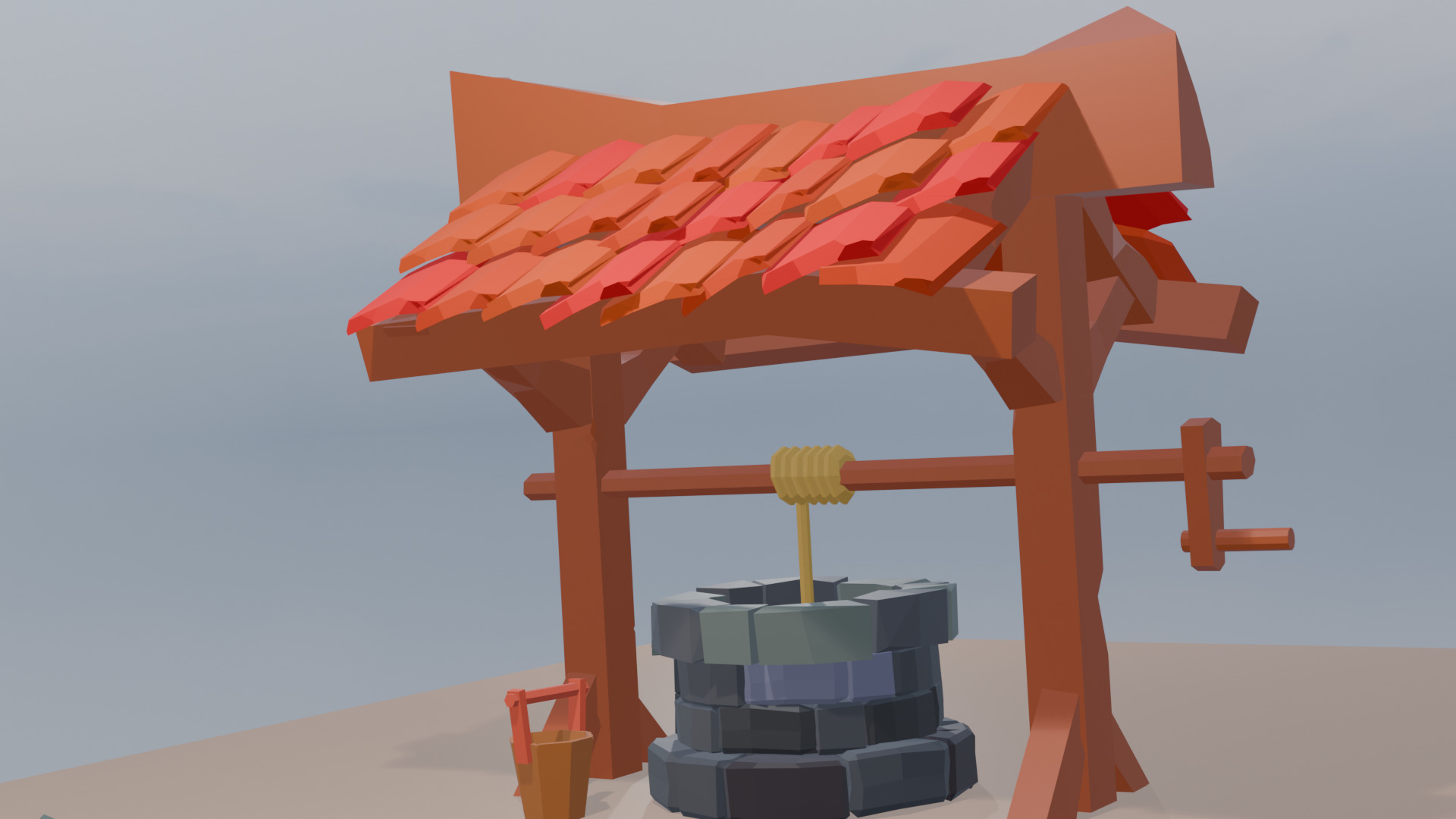 well model Free 3D model_1