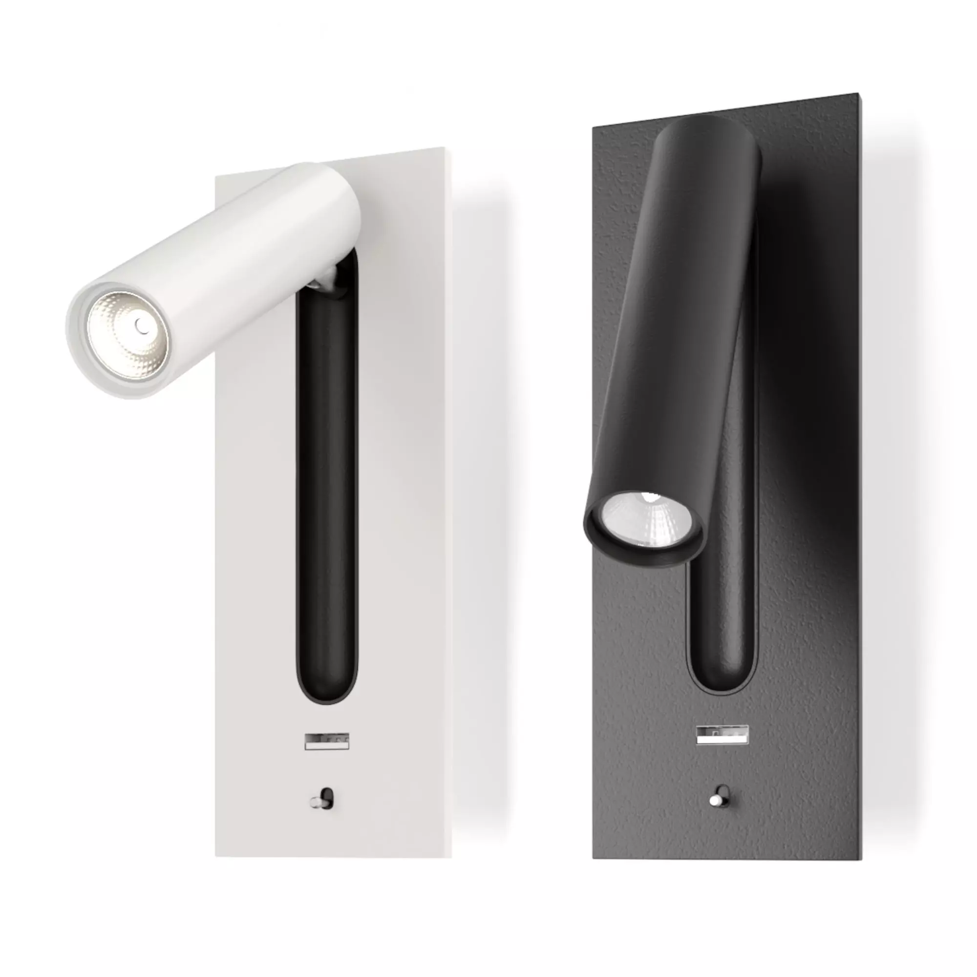 Headboard light 3D model_0