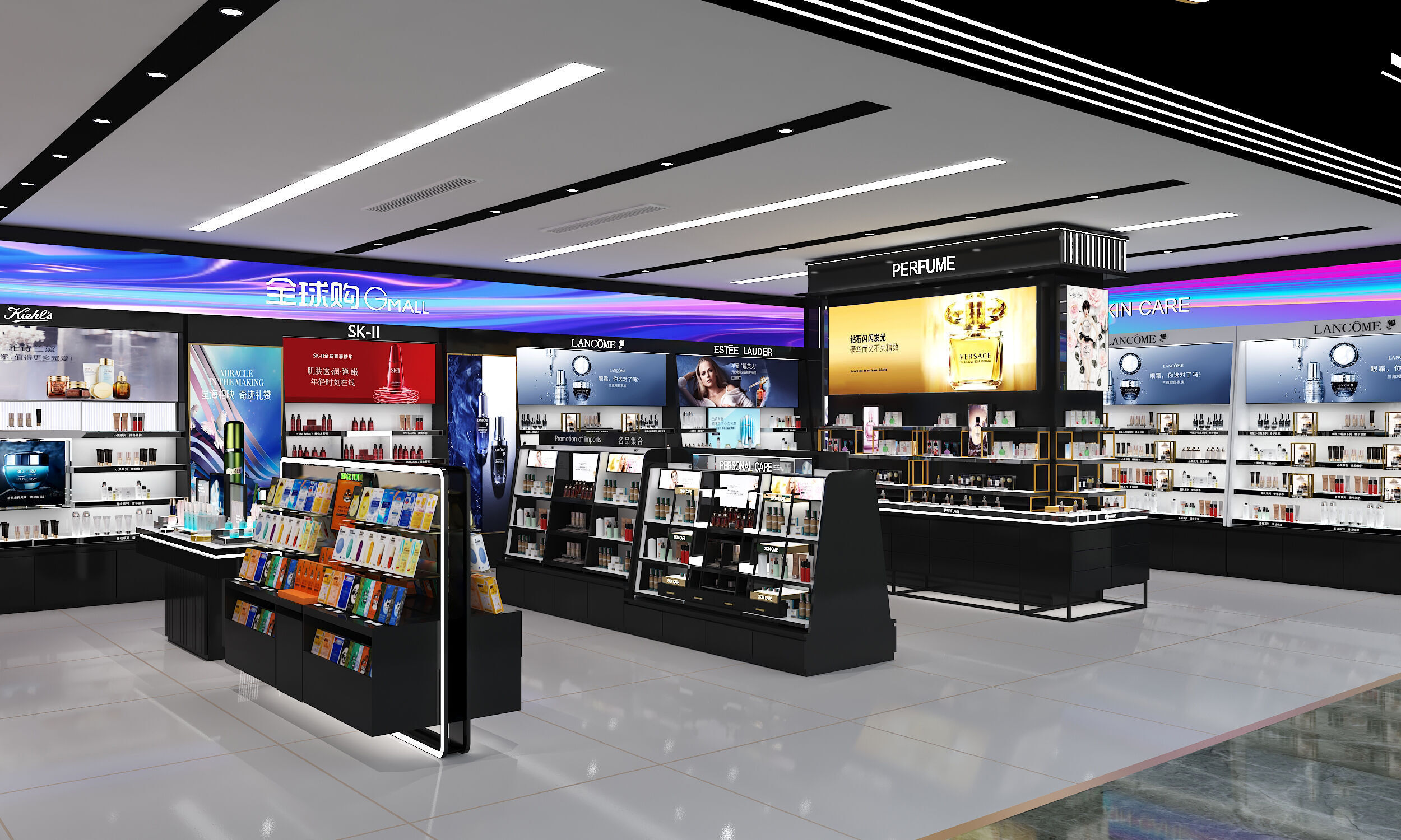 Cosmetics Store 3D model_4