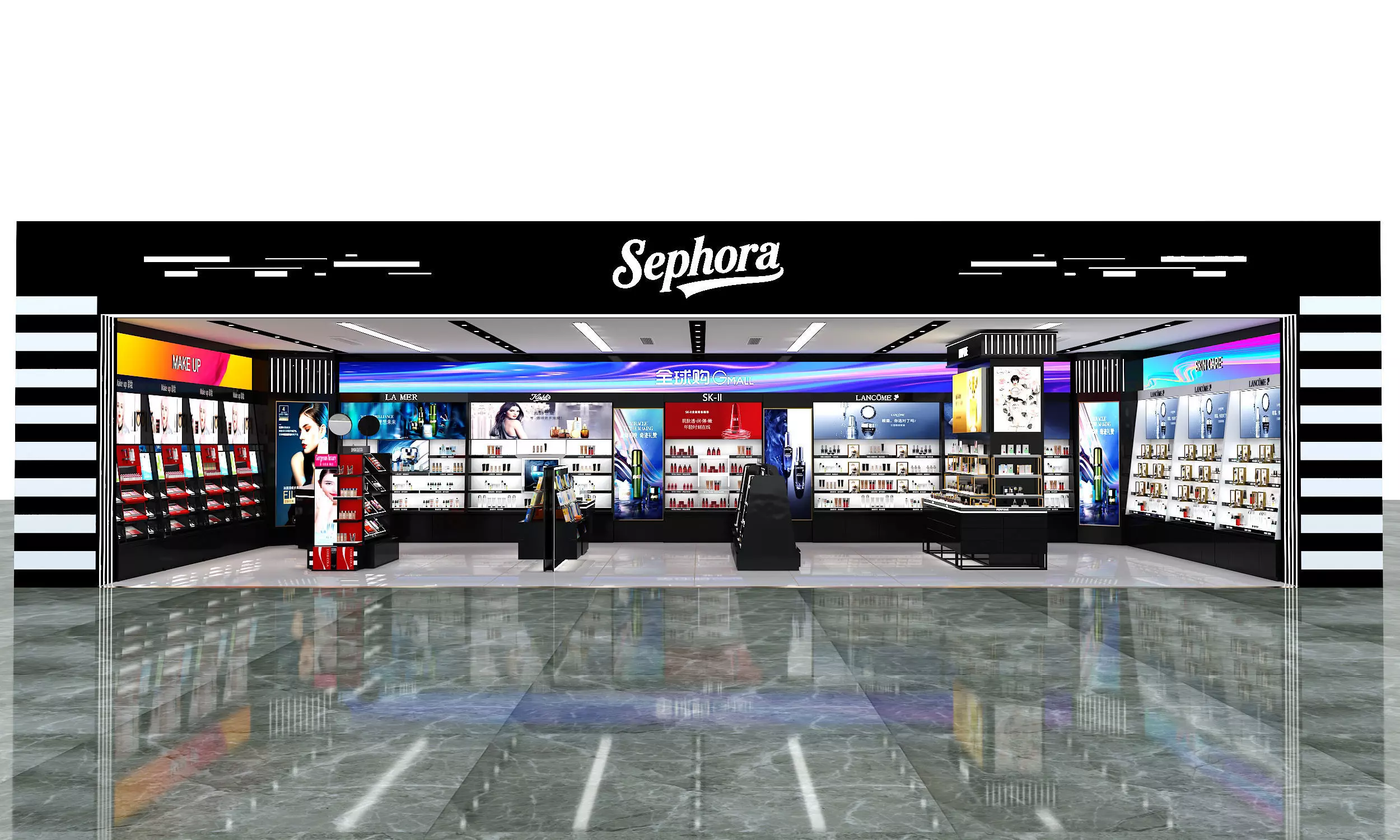 Cosmetics Store 3D model_0