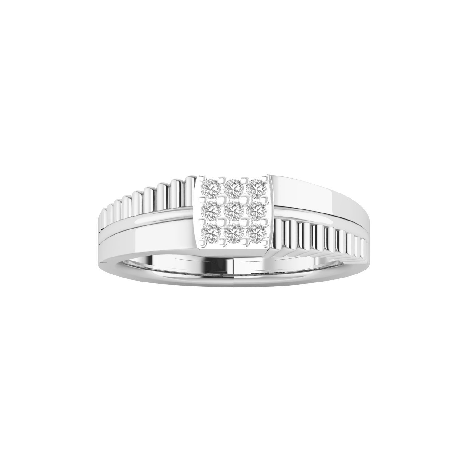 Women Ring Render 3dm STL MTL SLC JCD OBJ FBX Details 3D print model_6