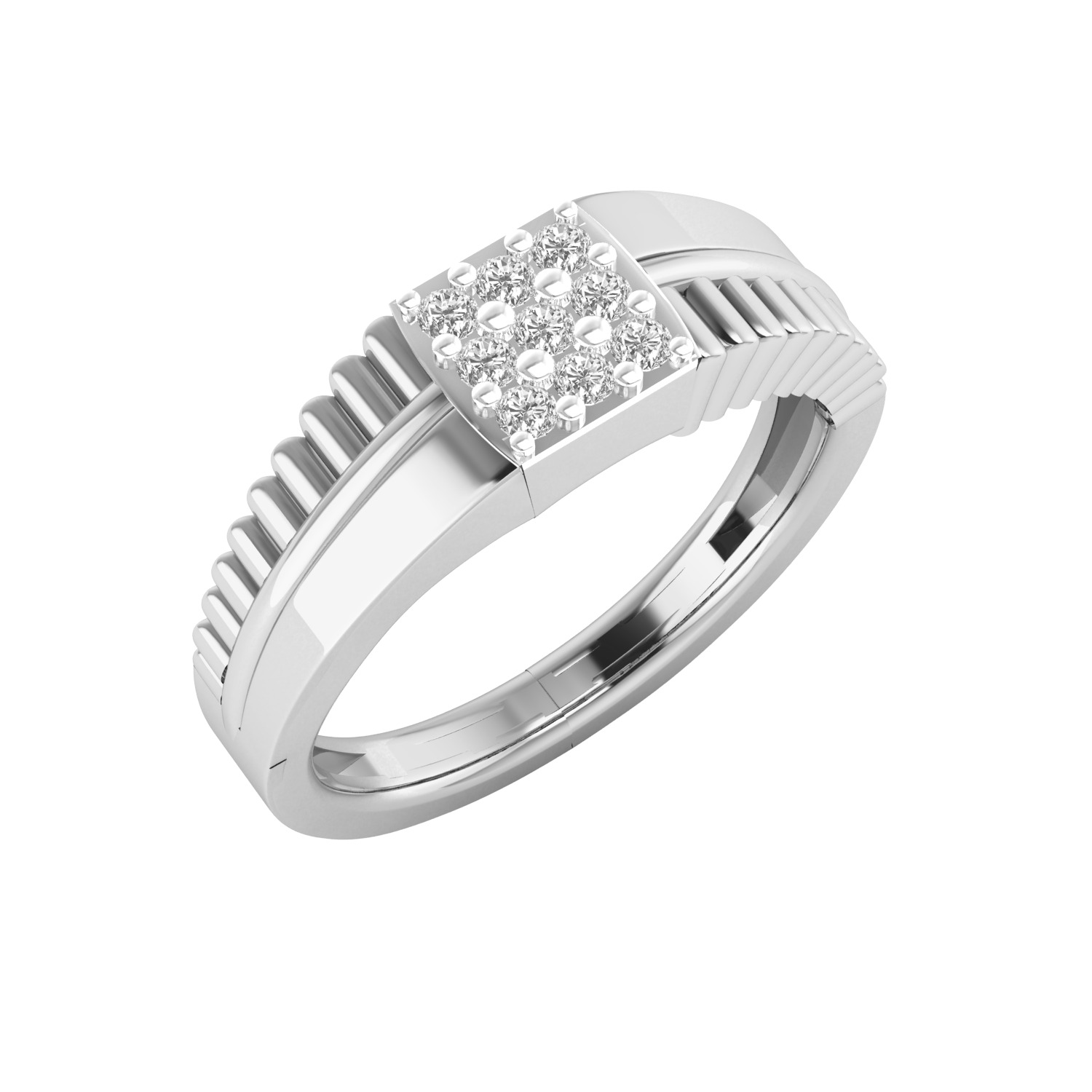Women Ring Render 3dm STL MTL SLC JCD OBJ FBX Details 3D print model_3