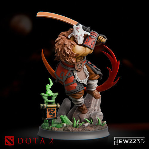 Juggernaut - Dota 2 3D print model