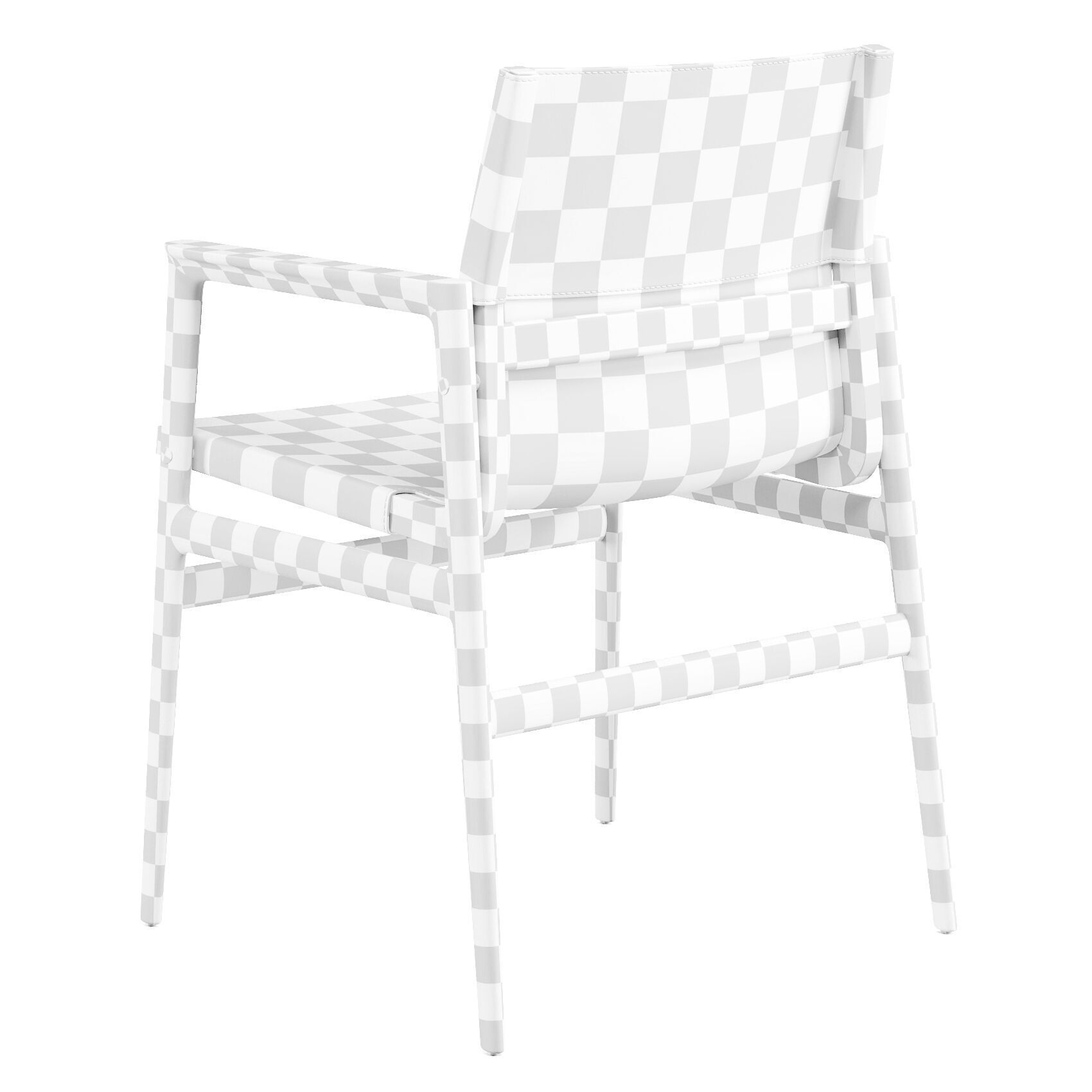 Poliform Ipanema with Armrest - Dining Chair 3D model_8