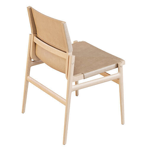Poliform Ipanema Armless - Dining Chair 3D model 6