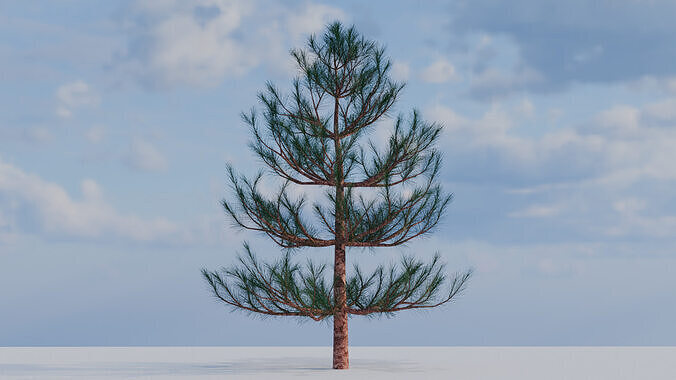 3D Pine Tree 3D print model