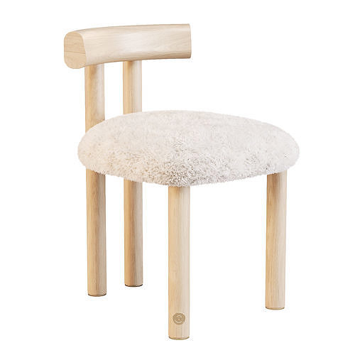 CB2 Perle - Dining Chair 3D model