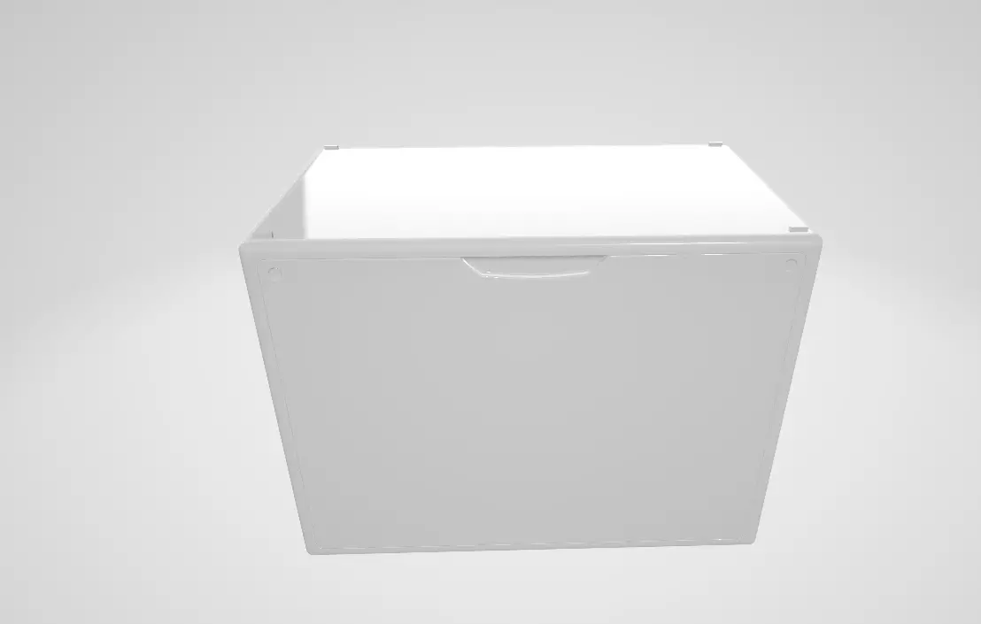 vidaXL Storage Chest Toy Chest Coffee Table 3D model_0