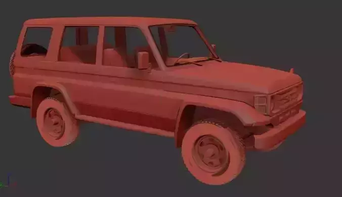 Toyota Land Cruiser J70 5door 1990