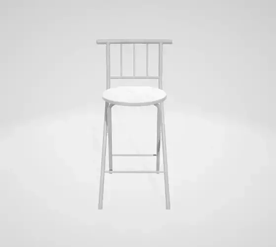 High Chair for Adults with Steel Frame Legs