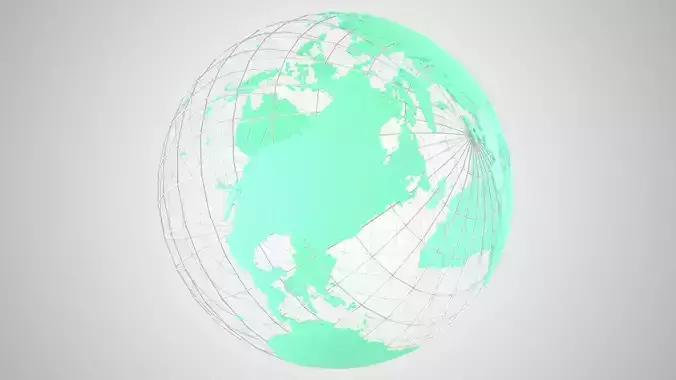 Globe News Skeleton Light Green