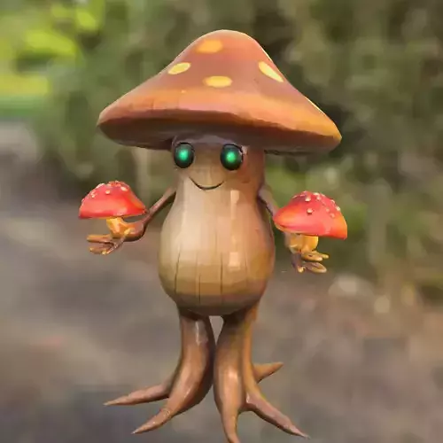 Mystic Mushroom Creature