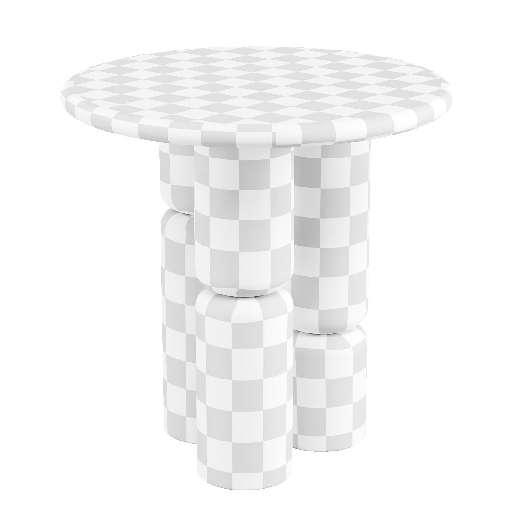 GlobeWest Hayes - Side Table 3D model_4