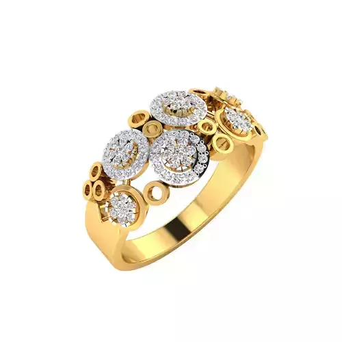 Women Ring Render 3dm STL MTL SLC JCD OBJ FBX Details