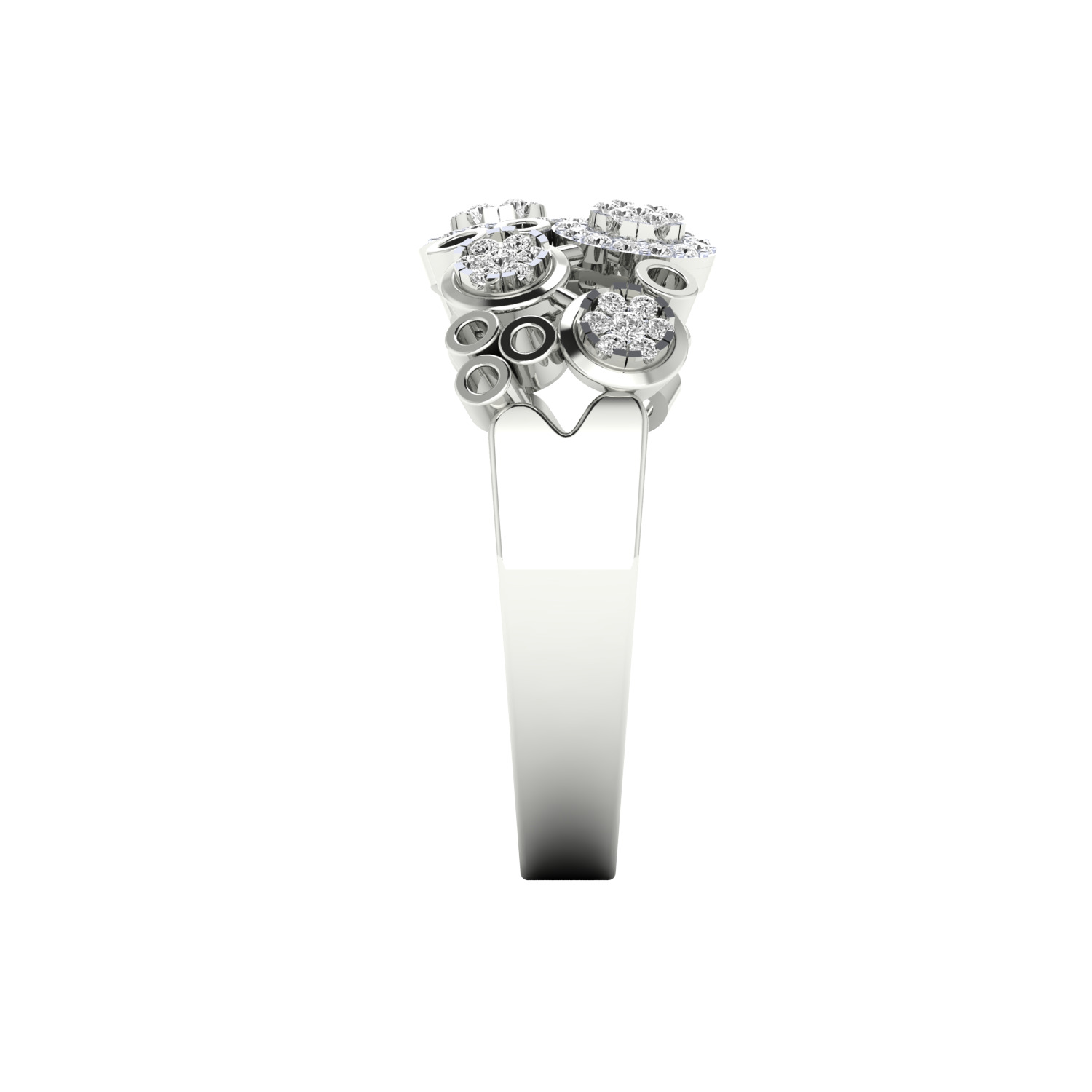 Women Ring Render 3dm STL MTL SLC JCD OBJ FBX Details 3D print model_9