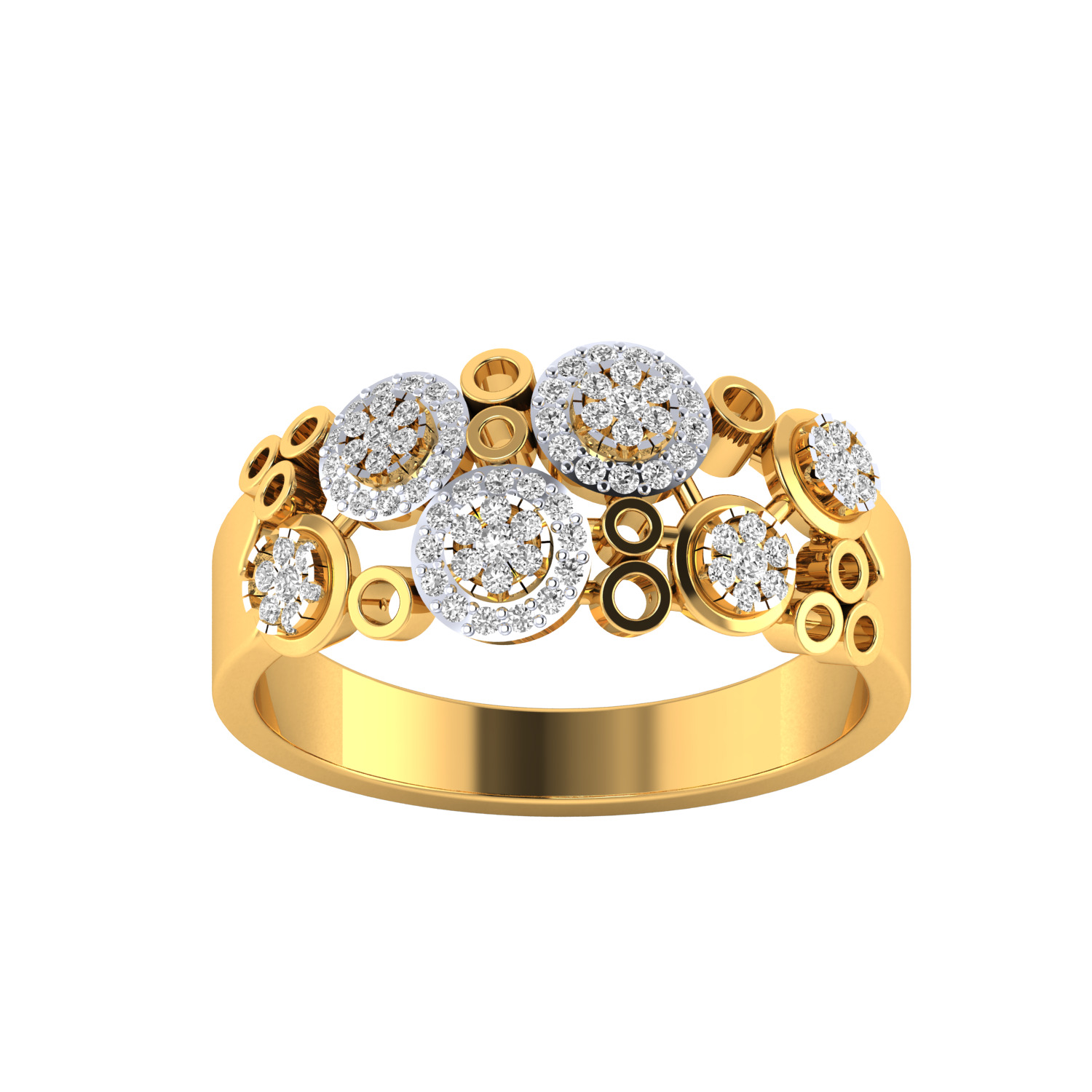 Women Ring Render 3dm STL MTL SLC JCD OBJ FBX Details 3D print model_17