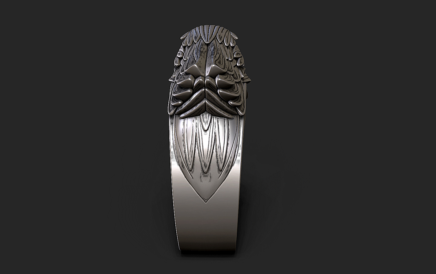 Ring Eagle 3D print model_4