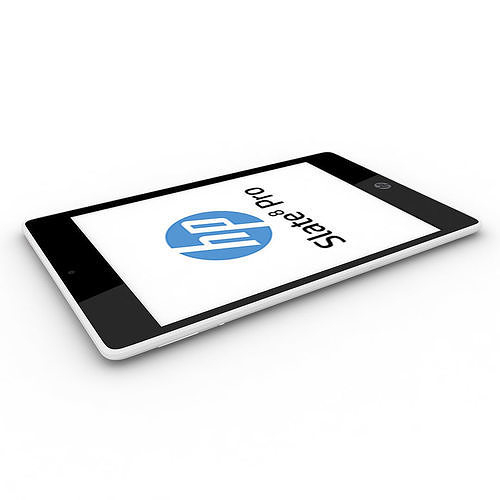 HP Slate8 Pro 3D model