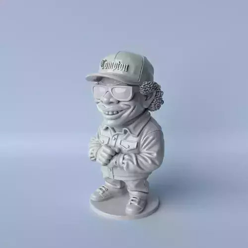 Eazy Hustle  Eazy-E Caricature Sculpture 3D print model