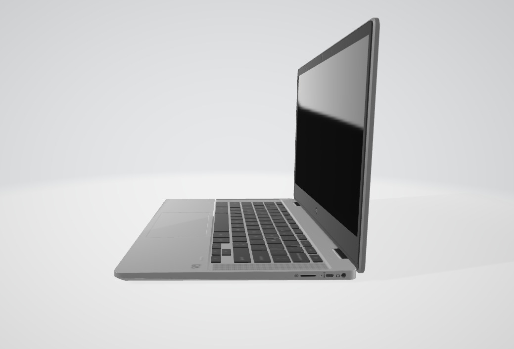 HP Chromebook 3D model_4