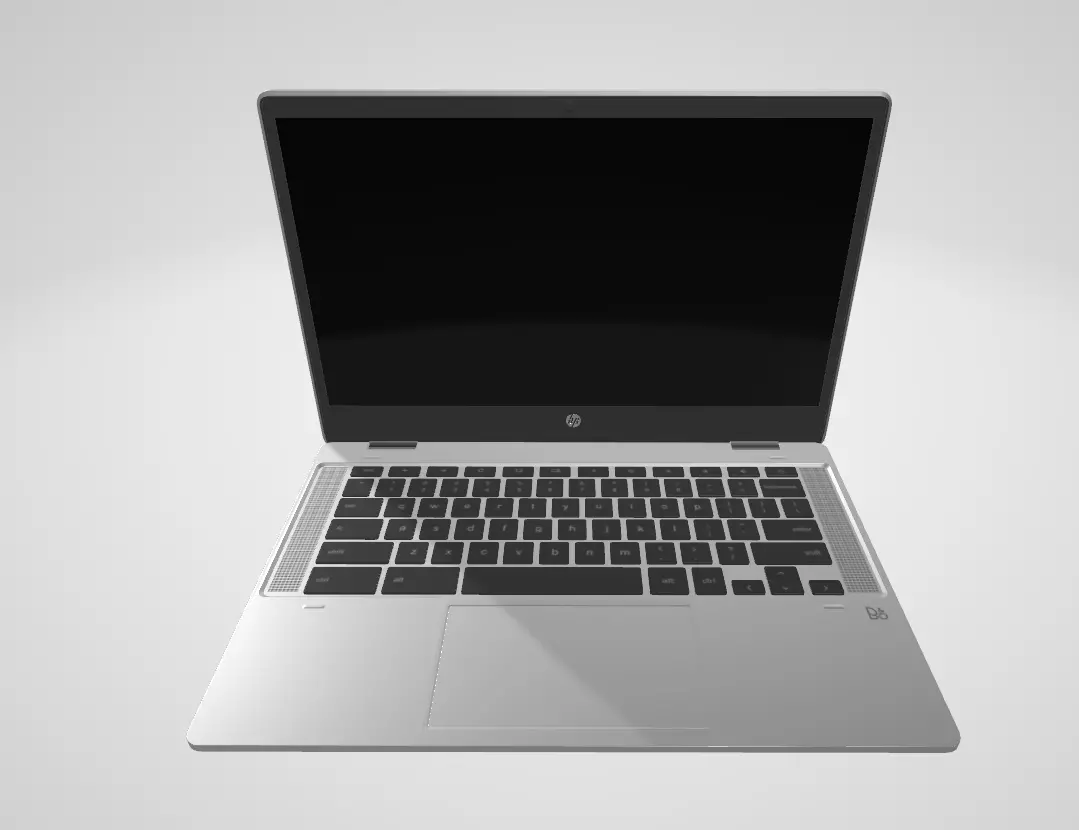 HP Chromebook 3D model_0