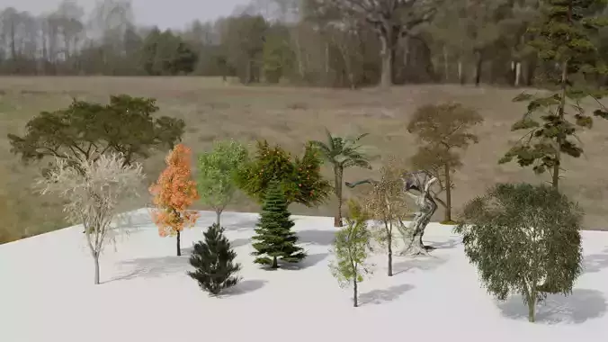 High detail Tree assetpack
