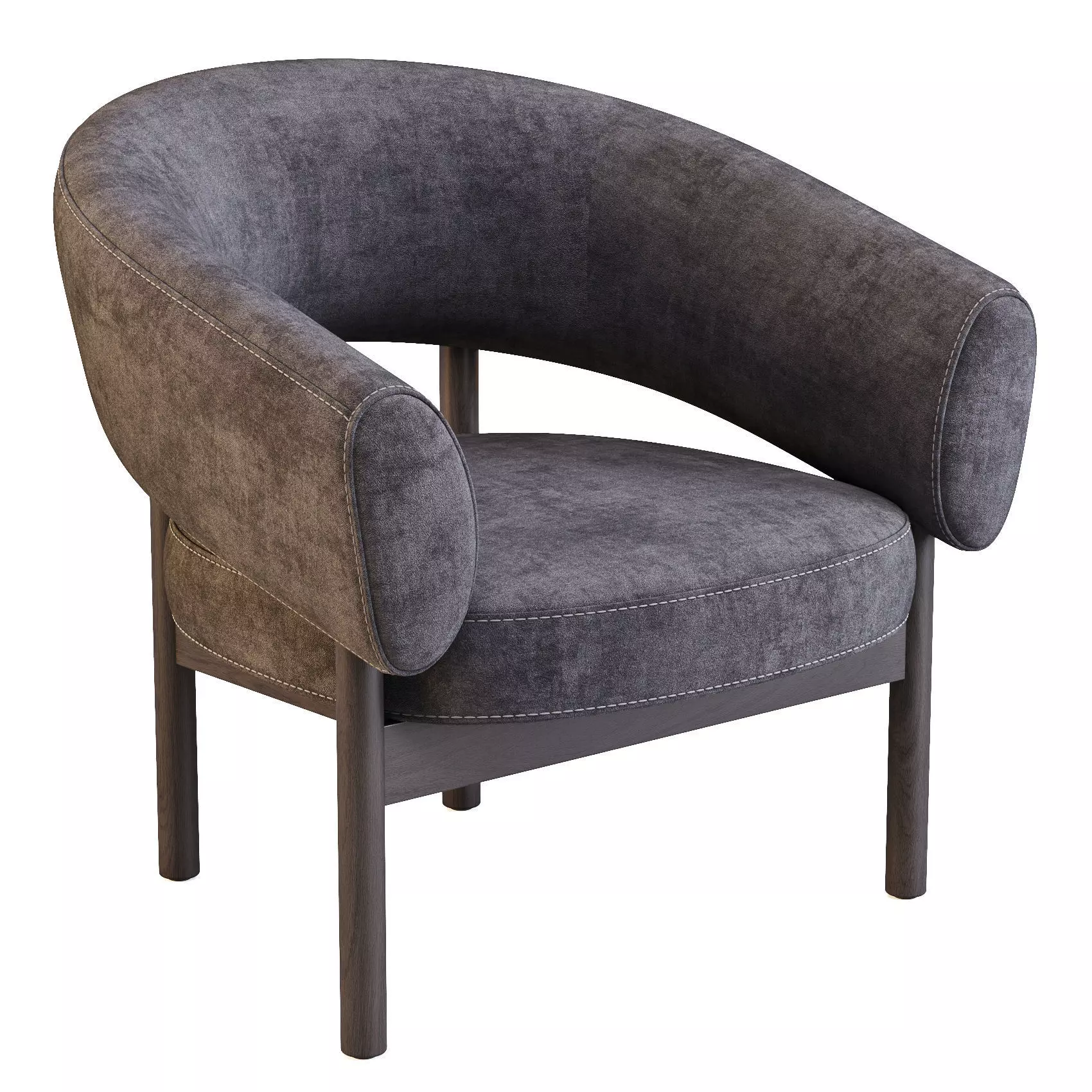 GlobeWest Jenson - Occasional Chair 3D model