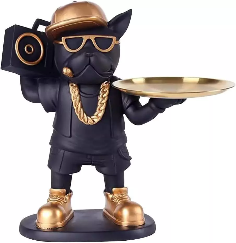 Hip Hop Style French Bulldog Butler 3D print model