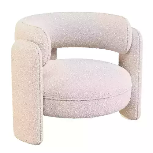 Habitat Acorelle - Lounge Chair 3D model