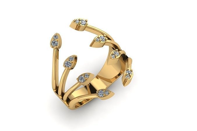  Women Ring  3D print model