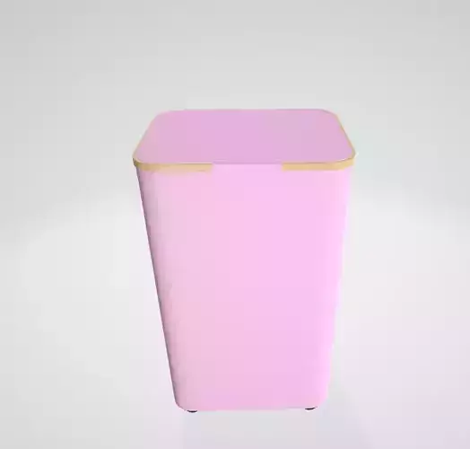 Laundry Basket Clothes Hamper Washing Basket 3D model