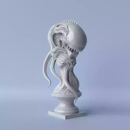 XenoStalker Alien Movie-Inspired Sculpture